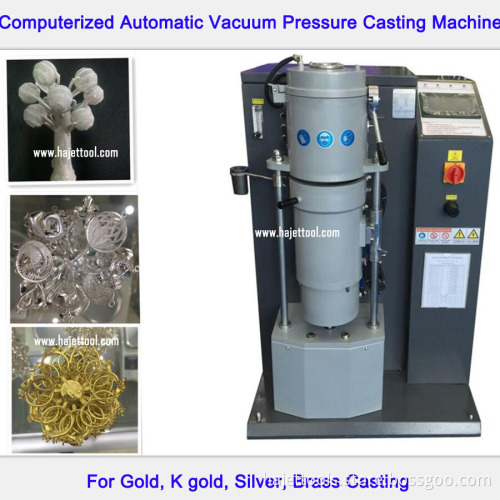 Top Quality Gold Casting Machine Jewelry Tools and Machine Automatic Vacuum Pressure Casting Machine